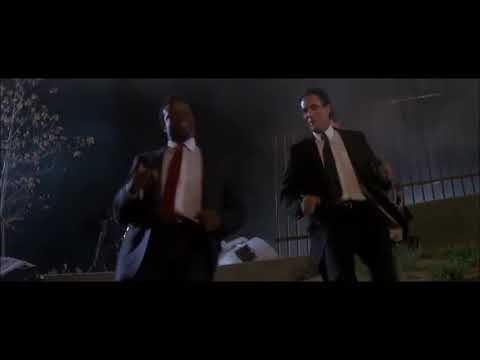Die Hard Hans opens the vault door Scene