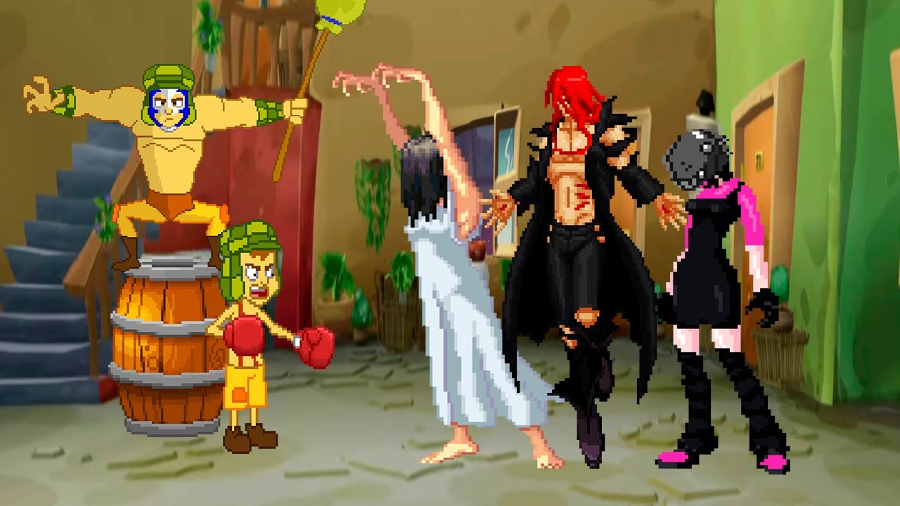 [KOF Mugen] El Chavo VS Bosses Aterradores!