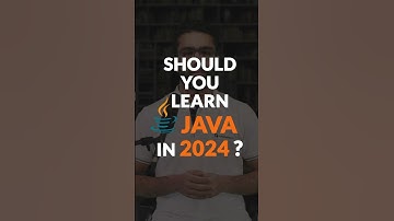 Should you learn JAVA in 2024? #shorts #java