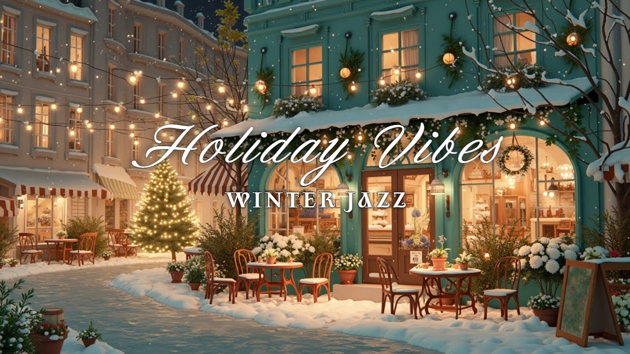 Cozy Winter Jazz Cafe | Smooth Piano & Chill Coffee Music 2025 ️ - YouTube