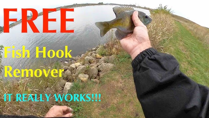 How To Use A Plastic Disgorger To Unhook Fish - Snelled Fish Hook