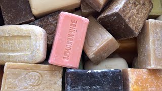 ASMR SOAP # 94 /Cutting old and dry soaps 🧼 Резка стареньких и очень сухих мыл