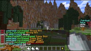 Minecraft Hypixel Games Part 1 Paintball Warfare