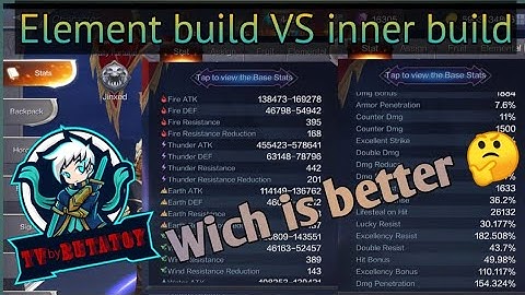 INNER BUILD or ELEMENT BUILD? WHICH is BETTER ? MU origin 2, tvbybutatoy