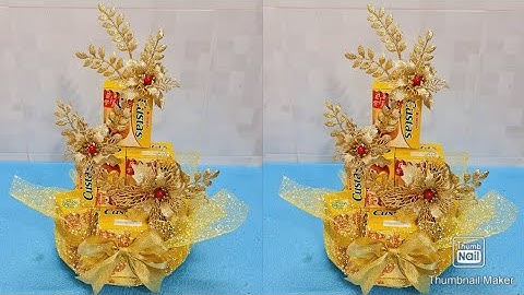 Cách làm Tháp 9 Bánh Custas | Cách làm Tháp Bánh Chưng Tết | Tháp Bánh Tài Lộc | Tâm Hiền Flower