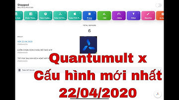 Cấu Hình QuantumultX  Mới Nhất