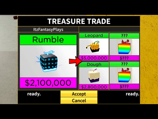 O QUE AS PESSOAS REALMENTE OFERECEM NA RUMBLE NO BLOX FRUITS? #trading