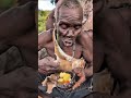 Indigenous Man Enjoys Traditional Meal of Game and Vegetable Stew🥰😂🍗| African Village Life #africa
