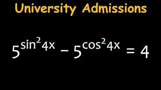 A Nice Olympiad Trigonometric Exponential Equation
