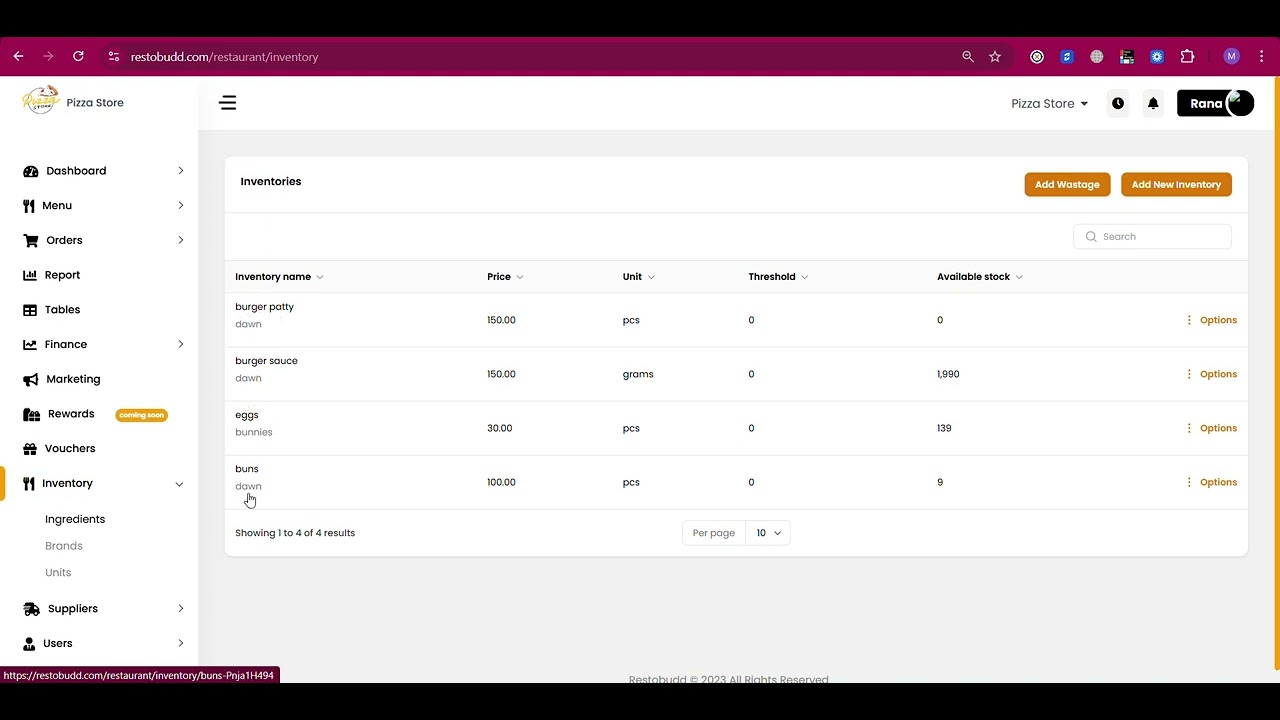 Manage your restaurant inventory with restobudd -1
