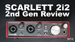 Focusrite Scarlett 2i2 (2nd Gen) USB Audio Interface Review / Explained