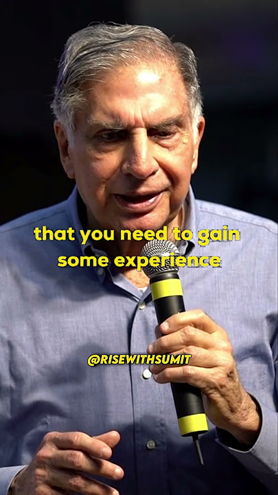A Message to Young Generation!✨ | Ratan Tata Motivation✨