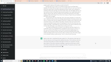 Using ChatGPT to grade essays and give detailed feedback: For Teachers
