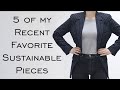 5 of my Favorite Sustainable Pieces : Minimalist Wardrobe : Emily Wheatley : Everlane : Cariuma