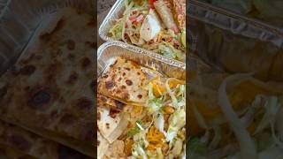 lunch for me & my nephew ❤️ (he simple I like the extra stuff) #lunch #nachos #quesadillas