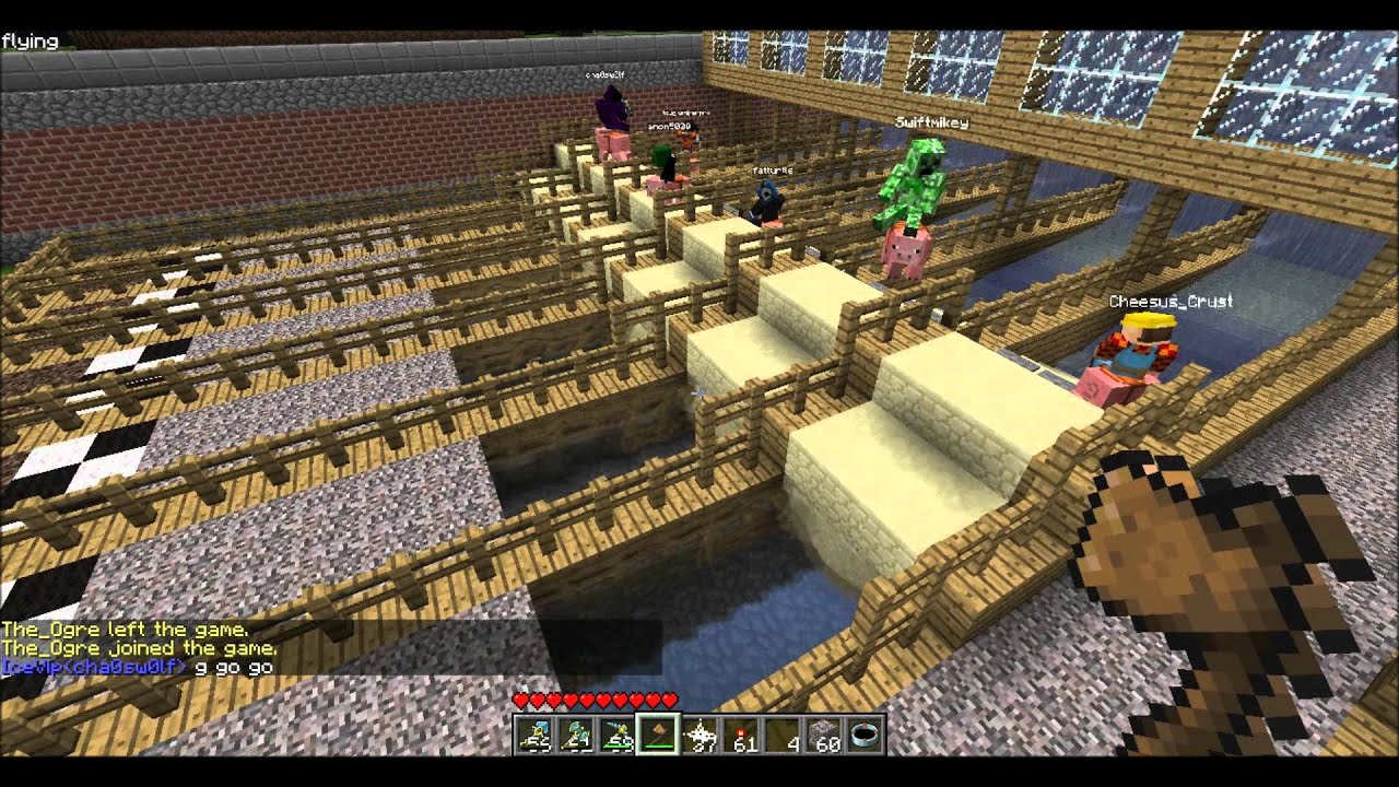 Minecraft : Pig Race