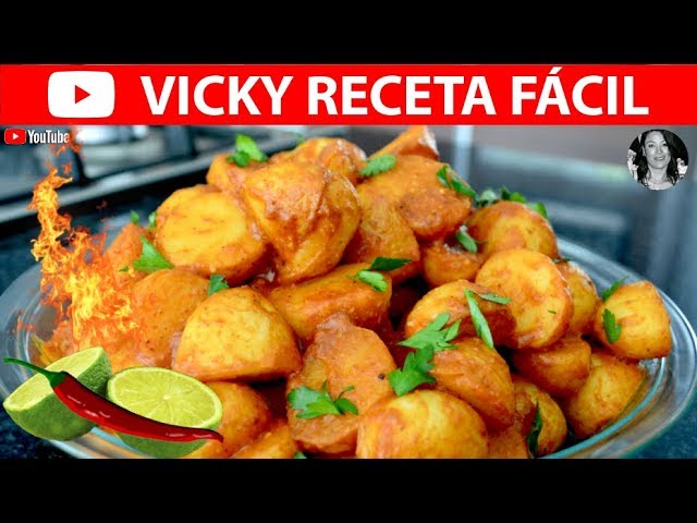 PAPAS AL CHILE Y LIMON | #VickyRecetaFacil | VICKY RECETA FACIL