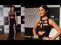 Katrina kaif hot black dress at van huesen gq fashinn night day 2