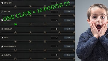 Conan Exiles Speed up Attribute Points