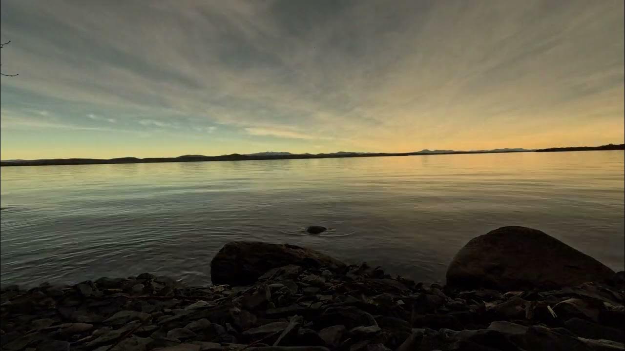 Solar eclipse time lapse lake YouTube