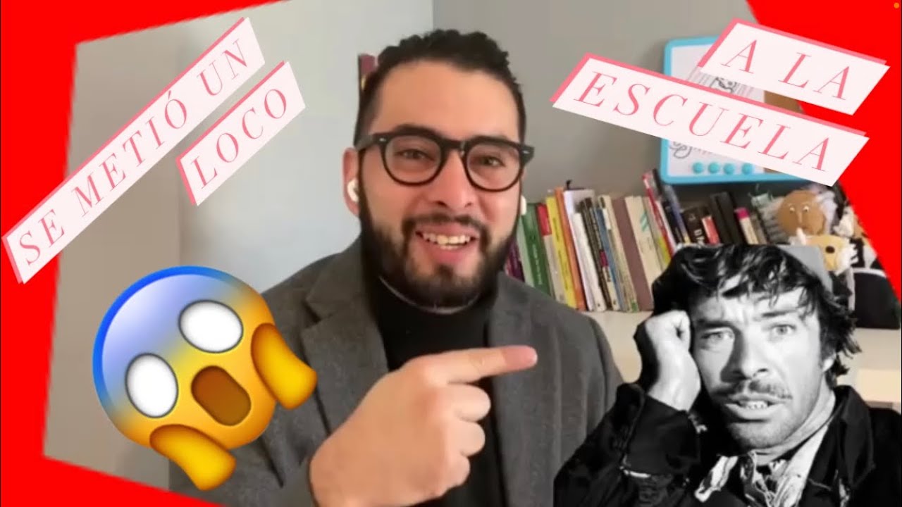 ANECDOTARIO DE CLASES/ Se metió un loco a la escuela 😱🧟‍♂️