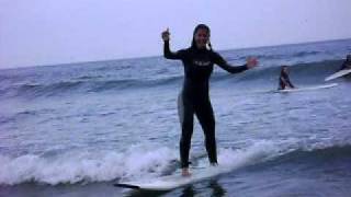 Zumba with Marianela and Surfing at the Beach