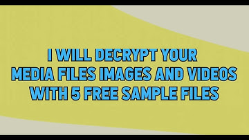 Any type of Ransomware 100% file decrypt solution 2024 | Do not pay to hackers