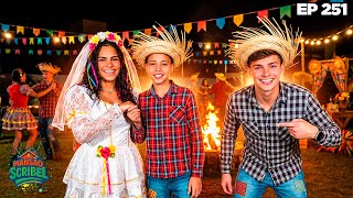 O JP PEDIU A NAMORADA ANA JÚLIA EM CASAMENTO NA FESTA JUNINA DA MANSÃO SCRIBEL😱 •Irmãos Scribel• 