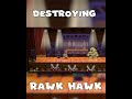 Destroying rawk hawk with double pain nintendo gaming mario ttydremake