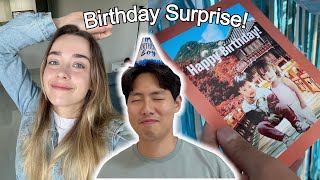 Surprising My FIANCE With An Emotional 32nd Birthday Gift! *he told me not to do anything*