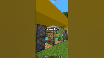 replace the old door with an automatic door