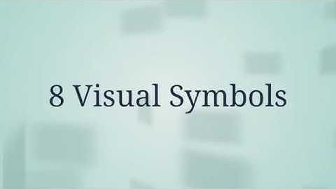 8 Visual Symbols by Rosanah Maruhom