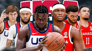 Anthony Edwards Mamba Mentality Team Usa Vs Team Canada