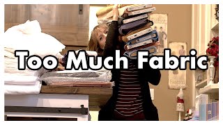 Too Much Fabric!!! | Organizing My Stash + Making a Swatch Book