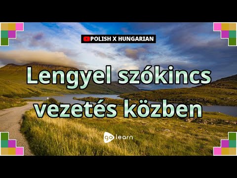 Lengyel szókincs vezetés közben | Golearn