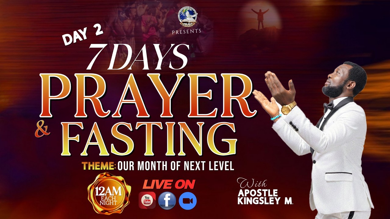 People of GOD, be welcome to our FASTING AND PRAYERS SERVICE DAY 2, 03/03/2026  from DOUALA-CAMEROON