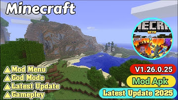 Minecraft Mod Apk v1.26.0.25 | Mod Menu | God Mode | New Update