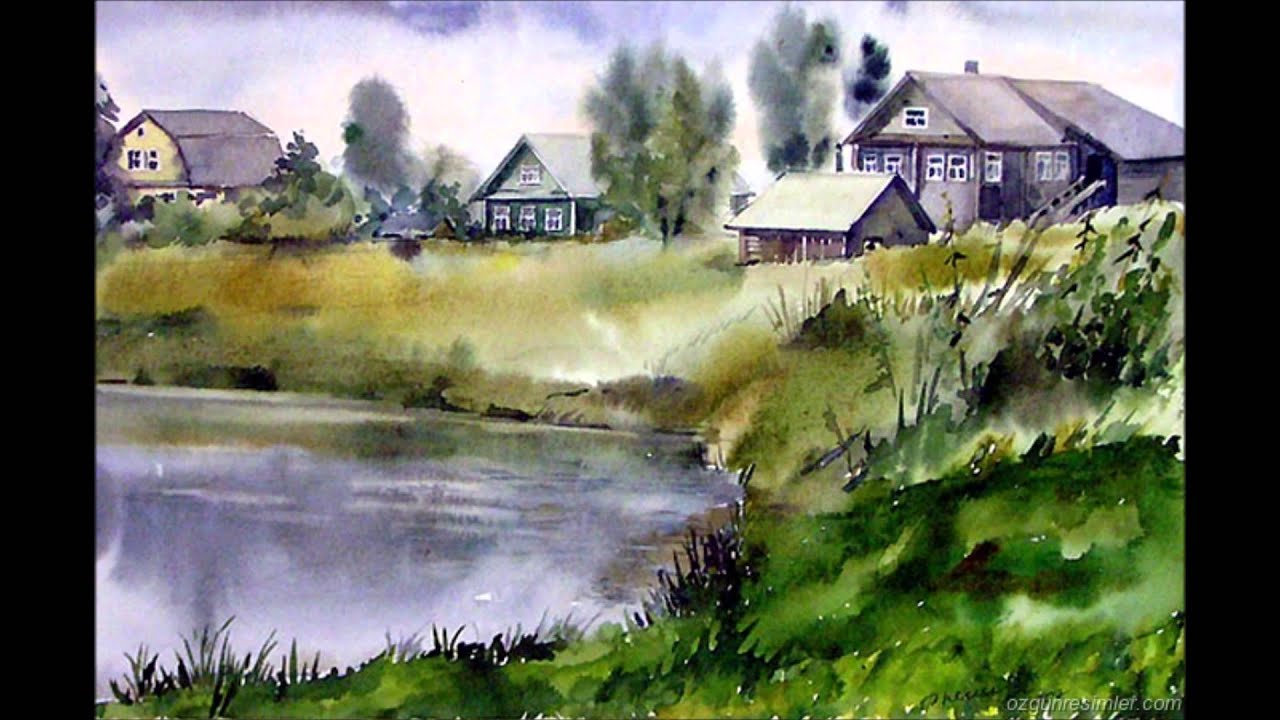 Паустовский мещерская сторона иллюстрации. Паустовский деревня. Воронежское лето паустовский. Акварель пейзажи природы. Мещёра паустовский.