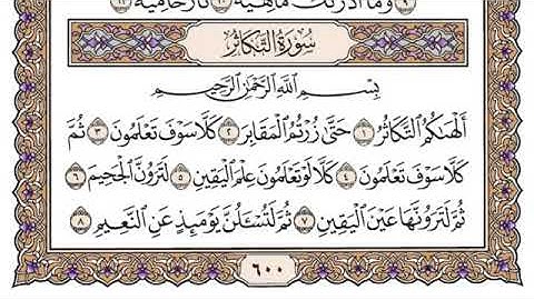 سورة التكاثر | الشيخ ياسر الدوسري | جودة عالية