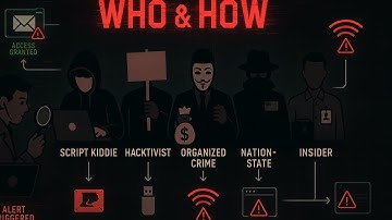 Types of Threat Actors and Common Attack Vectors