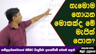 හැමෝම හොයන මොකක්ද මෙි මැජික් පොත?