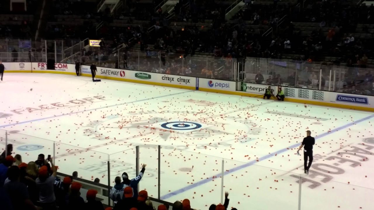 Chuck A Puck the San Jose Barracuda YouTube