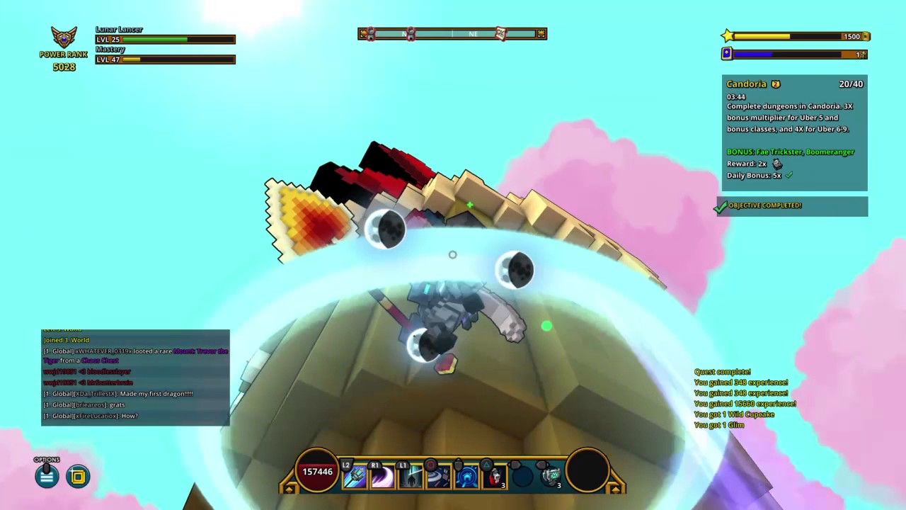 Trove U8 Grinding