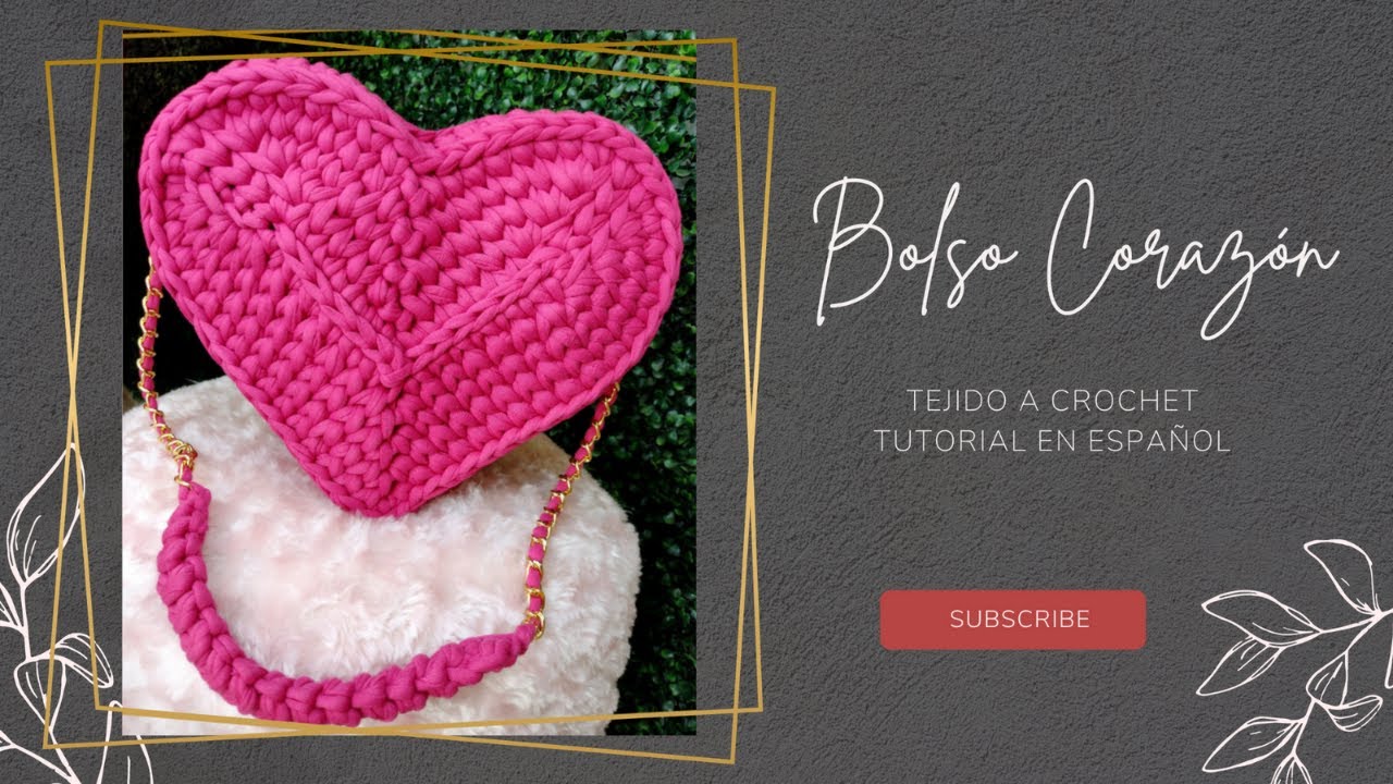 Bolsos a crochet con asa de corazones - Tejiendo Perú  Bolsos en crochet, Bolsos  de ganchillo, Asas para bolsos