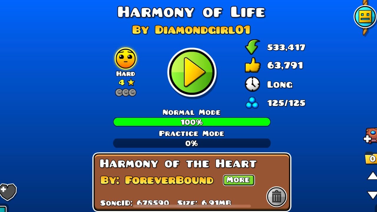 “Harmony of life” 100% by DiamondGirl01