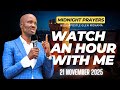Praying Over Vaalover Outreach | Watch An Hour With Me [Midnight Prayers] - 21 November 2025
