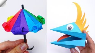 7 DIY Paper toys paper crafts