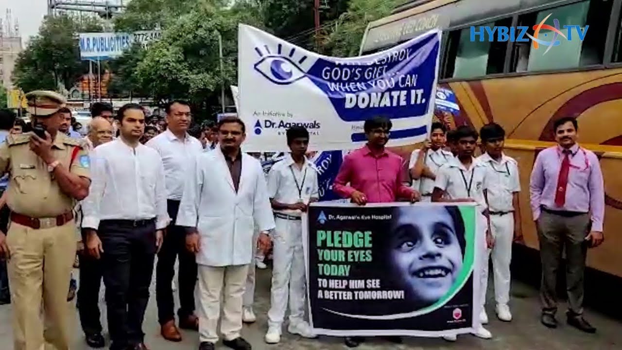 newspaper mockup Dr. Agrawal’s Eye Hospital | National Eye Donation Fortnight 2019 campaign