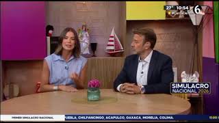 VivaLaVi CDMX y TeleDiario Simulacro Nacional 2026 #multimedios #cercadeti #telediario