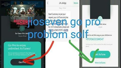 jiosaavn go pro problem solved hindi